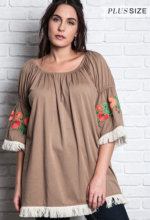 Plus Fiesta Fabulous Top