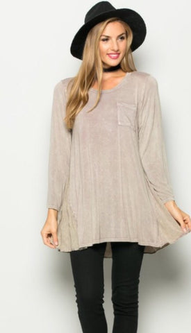 Mocha Miss Tunic