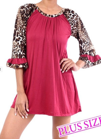 Lady Leopard Tunic