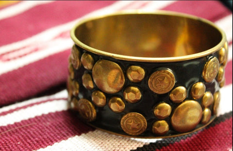 Black&Gold Star Cuff