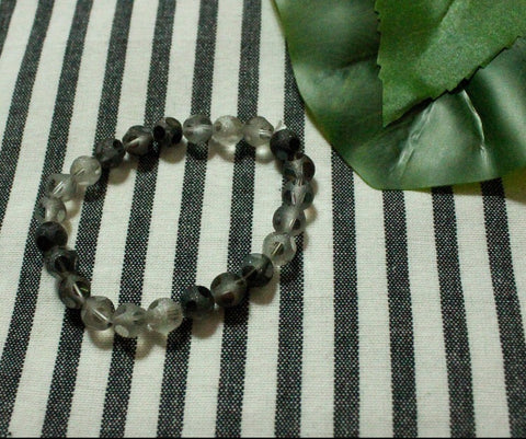 Black Mix Bead Bracelet