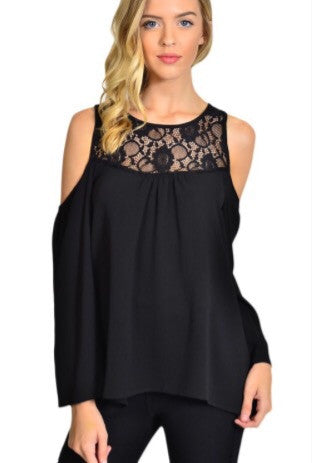 Black Bombshell Top